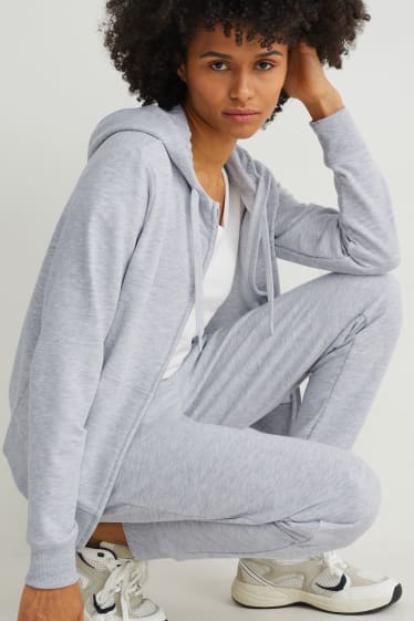 Dona - Pantalons de xandall - gris clar jaspiat