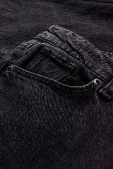 Donna - Straight jeans - vita alta - LYCRA® - jeans grigio scuro