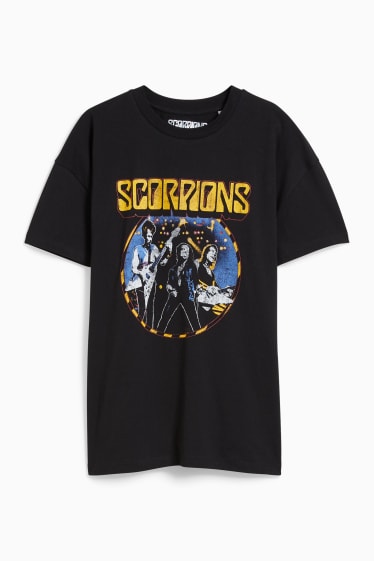 Femmes - CLOCKHOUSE - T-shirt - Scorpions - noir