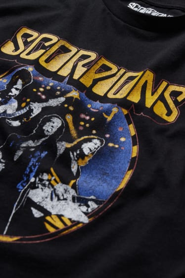 Femmes - CLOCKHOUSE - T-shirt - Scorpions - noir