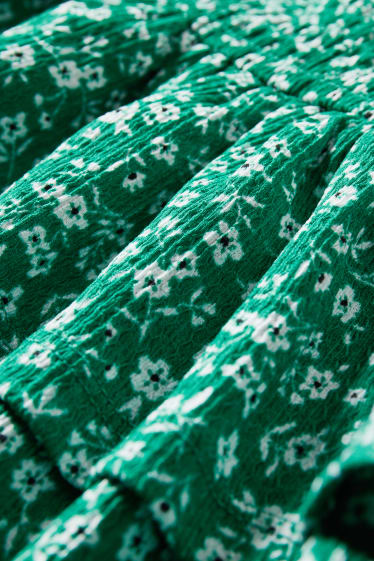 Bambine - Gonna - a fiori - verde