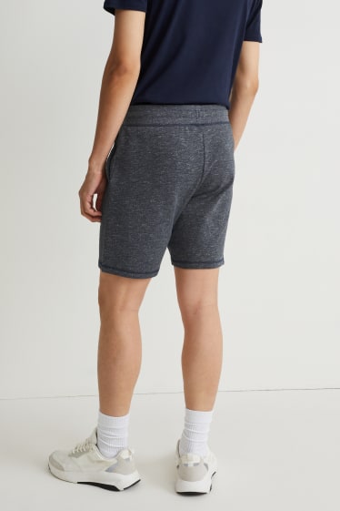 Men - Sweat shorts - gray-melange