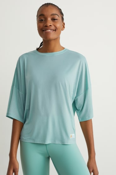 Women - Active top - 4 Way Stretch - light turquoise