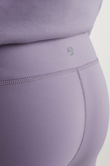 Dona - Leggings capri tècnics - Supportive - ioga - violeta clar