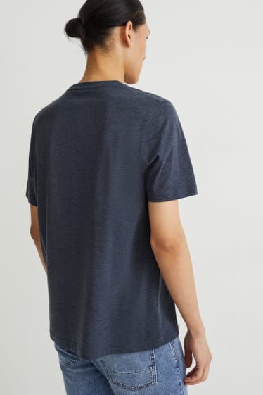 Men - T-shirt - dark blue