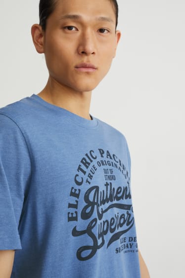 Hommes - T-shirt - bleu