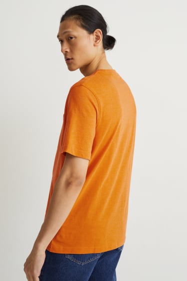 Hommes - T-shirt - orange foncé