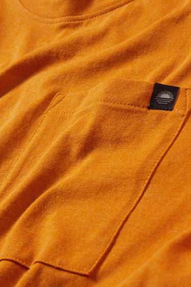 Hommes - T-shirt - orange foncé