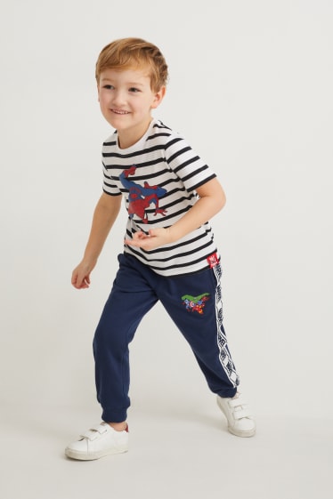 Enfants - Marvel - pantalon de jogging - bleu foncé