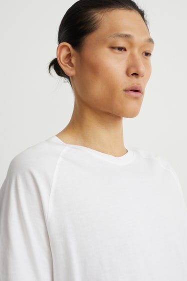 Heren - T-shirt - wit