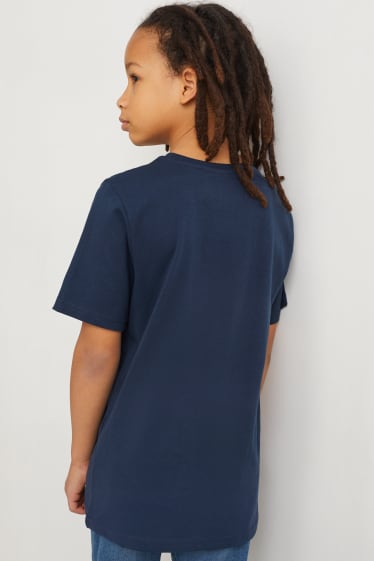 Children - Naruto - short sleeve T-shirt - dark blue