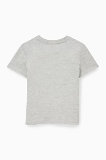 Enfants garçons - Dino - T-shirt - gris clair chiné