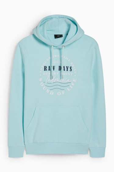 Men - Hoodie - light blue