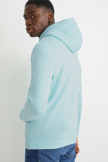 Herren - Hoodie - hellblau