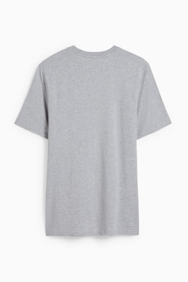 Hommes - T-shirt - gris clair chiné