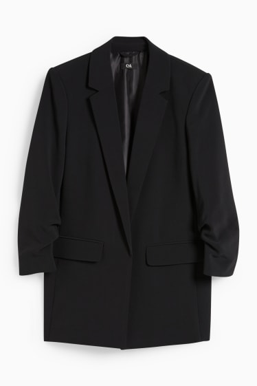 Donna - Blazer - relaxed fit - nero