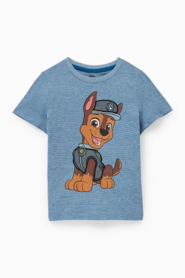 Kinder - Paw Patrol - Kurzarmshirt - blau