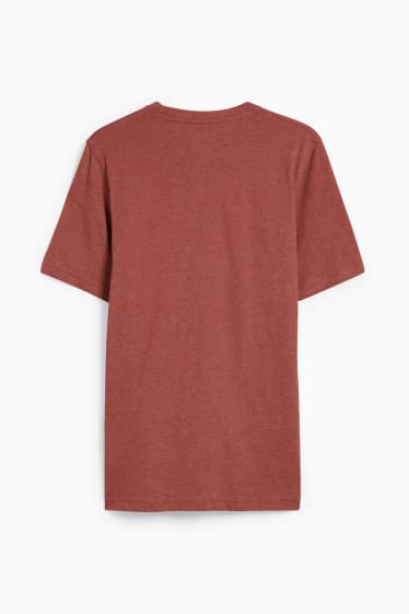 Hommes - T-shirt - marron foncé