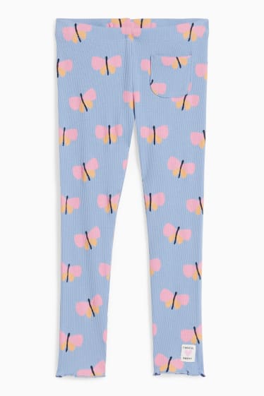 Kinder Mädchen - Leggings - blau