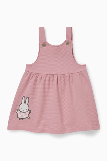 Bebés niñas - Miffy - conjunto para bebé - 2 piezas - rosa