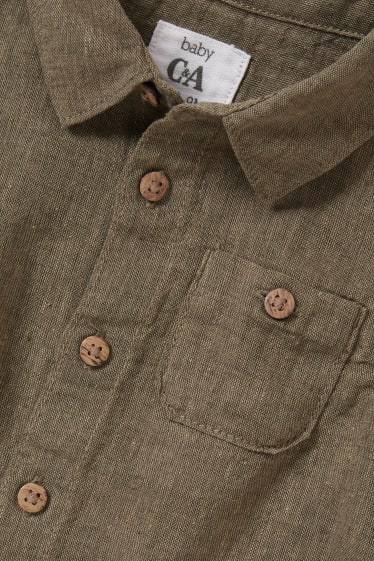 Baby Jungen - Baby-Outfit - 2 teilig - grün