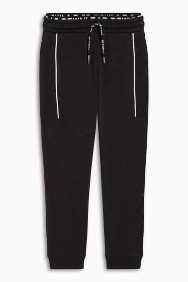 Kinder Buben - Jogginghose - schwarz