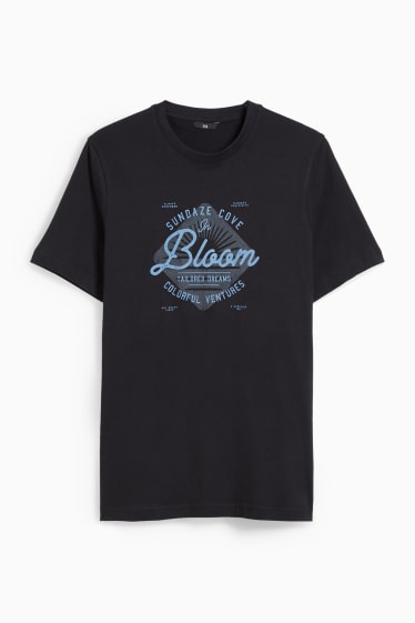 Heren - T-shirt - zwart