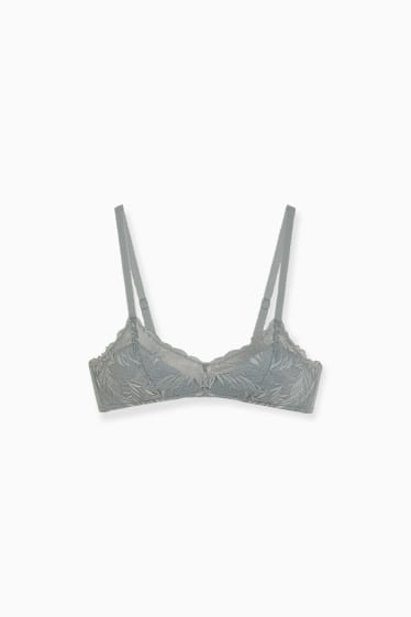 Damen - Bralette - wattiert - LYCRA® - grün