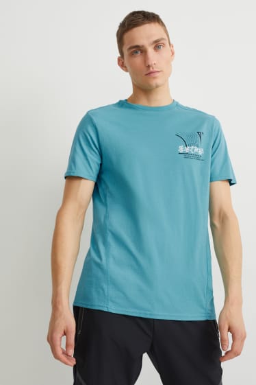 Men - Active top  - turquoise