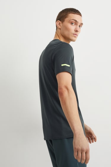 Heren - Sportshirt  - donkergrijs