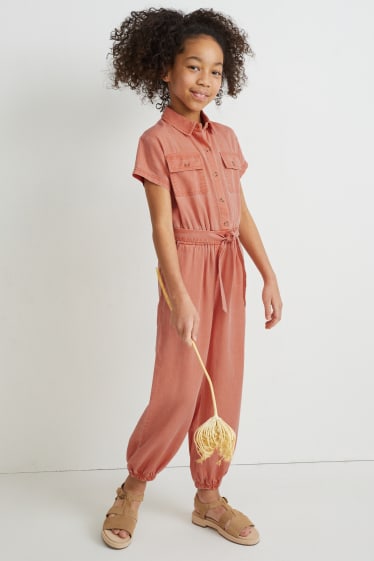 Enfants filles - Combinaison - orange