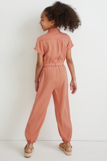 Enfants filles - Combinaison - orange