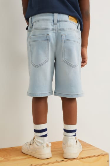 Kinder - Jeans-Shorts - Jog Denim - helljeansblau