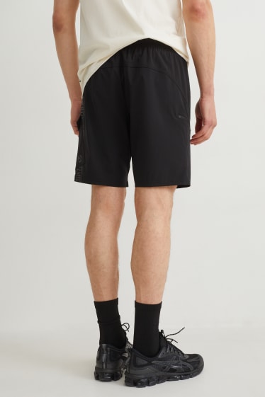 Herren - Funktions-Shorts - 4 Way Stretch - schwarz