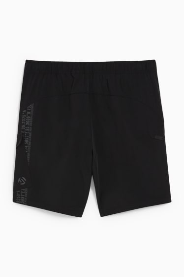 Herren - Funktions-Shorts - 4 Way Stretch - schwarz