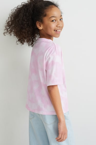 Enfants filles - Pokémon - haut à manches courtes - rose
