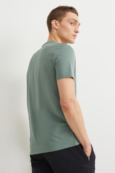 Heren - Sportshirt - groen