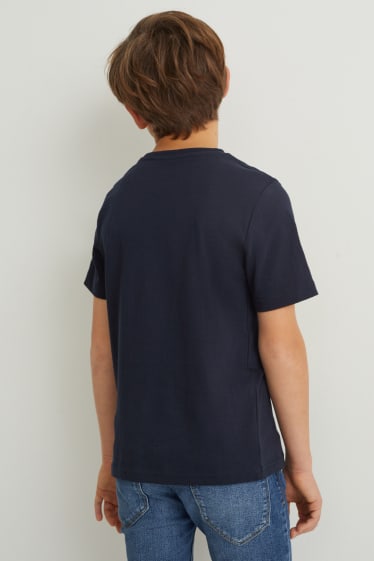 Kinderen - Pokémon - T-shirt - donkerblauw