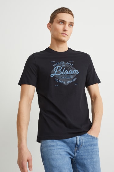 Heren - T-shirt - zwart