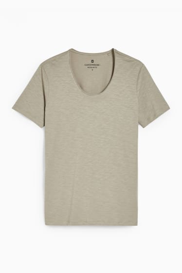 Hommes - CLOCKHOUSE - T-shirt   - gris