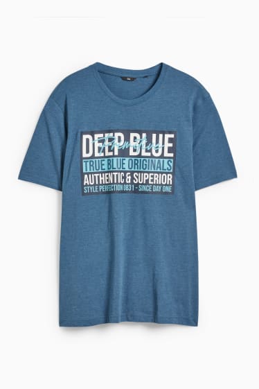 Men - T-shirt - dark blue