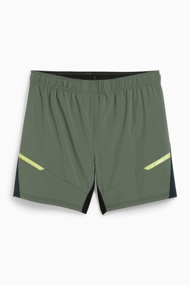 Hombre - Shorts funcionales - 4 Way Stretch - verde