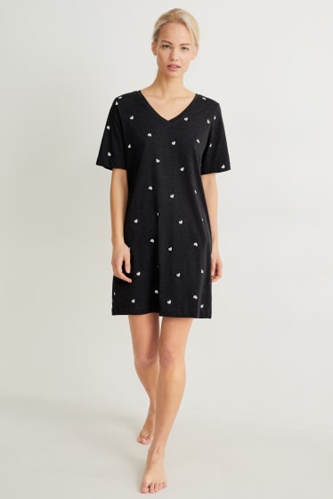 Women - Nightdress - dark gray