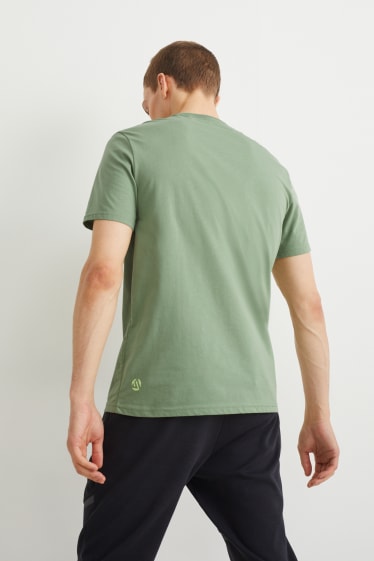 Heren - Sportshirt - groen