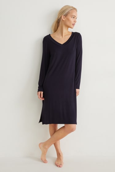 Women - Nightshirt - dark blue