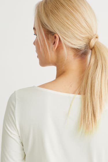Dames - Longsleeve - wit