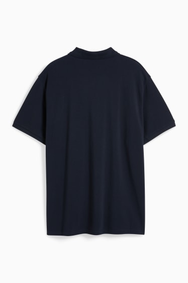 Mężczyźni - Koszulka polo - ciemnoniebieski