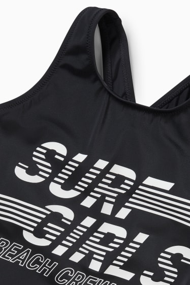 Kinderen: meisjes - Badpak - LYCRA® XTRA LIFE™ - zwart