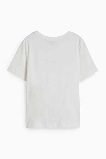 Damen - T-Shirt - weiß