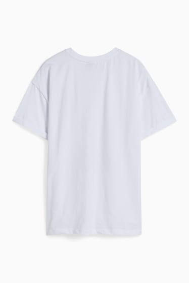 Kobiety - CLOCKHOUSE - T-shirt - SmileyWorld® - biały